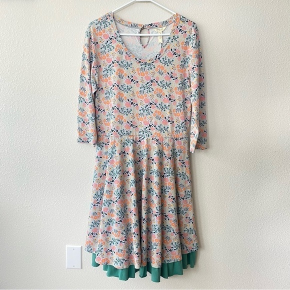 Matilda Jane x Joanna Gaines | Down on the Farm Floral Dress Size L NWT - Picture 2 of 6